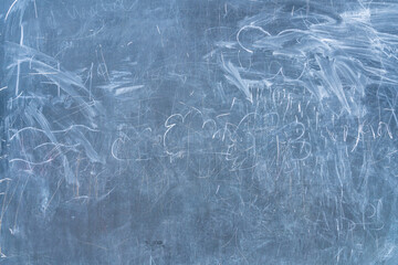 Texture of a scribbled blackboard