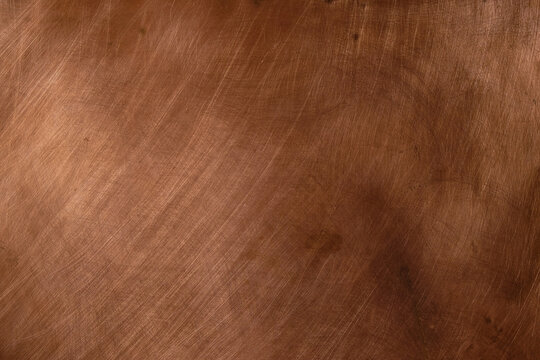 Copperplate with scratches. Traces of sandpaper.