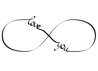 illustration, hand, text, design, drawing, line art, line drawing, one line, infinity, love, heart, hearts, couple, wedding, tattoo, love, forever