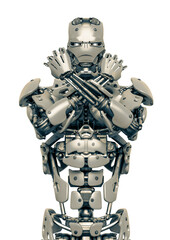 cyborg is ready for war