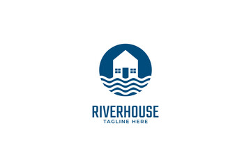 River House Logo Design Vector  Inspiration