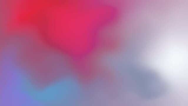 Blurred gradient gradation abstract background  from the right to left and back of bright magenta purple very peri colors of 2022 year. 4k moving animation concept with smooth movement and copy space