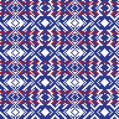 Christmas Fair Isle Seamless Pattern Design