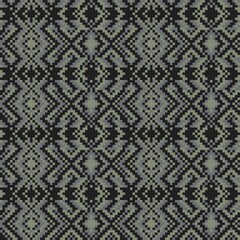 Christmas Fair Isle Seamless Pattern Design