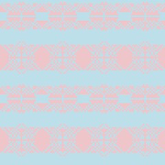 Christmas Fair Isle Seamless Pattern Design