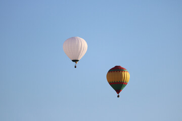 hot air balloons