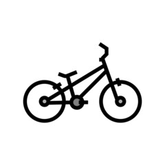 Fototapeta premium bike transport color icon vector. bike transport sign. isolated symbol illustration