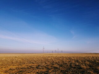 wind farm field