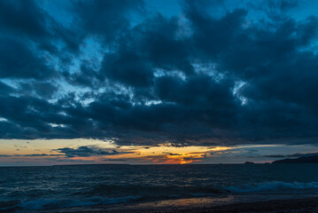 Sunset on Superior Lake