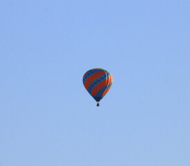 hot air balloon in the sky