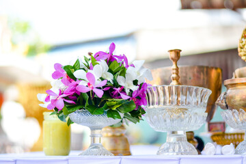 wedding table setting