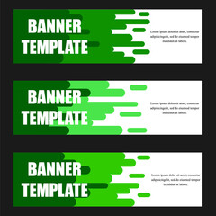 Vector Design Banner Set Collection Illustration . Abstract Modern Design Vector Template
