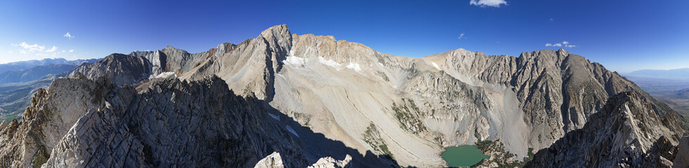 Peaklet Mountain Summit Panorama