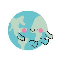 cute world planet kawaii