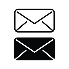 Mail icon, envelope icon, Message icon vector for web, computer and mobile app