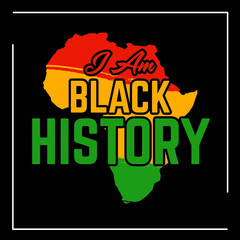 Black History Month t-shirt Design