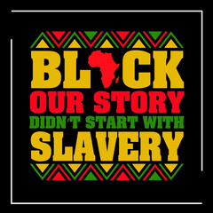 Black History Month t-shirt Design