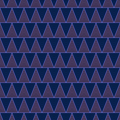 Seamless pattern gray and blue triangles with lines
