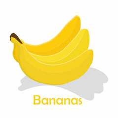 Food, vegetables and fruits. Vector illustration.drawings for a poster, postcard or background.