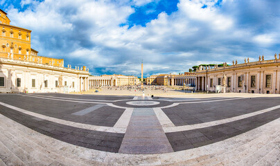 Fototapeta na wymiar Basilica di san pietro - Vatikan in Rom