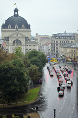 Architecture of the ancient city of Lviv