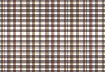 brown plaid fabric seamless pattern
