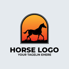 Horse logo template design inspiration