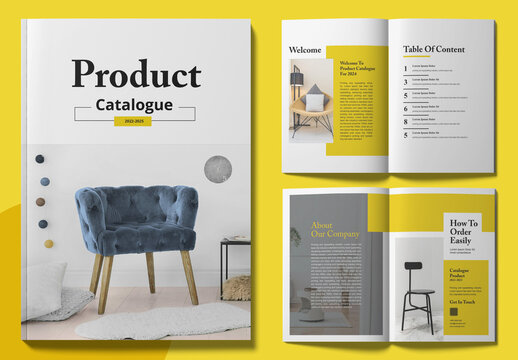 Product Catalogue Layout Design