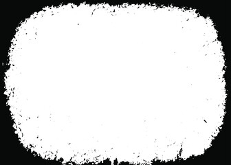 Rustic grunge vector texture with grain and stains. Abstract noise background. Weathered surface. Dirty and damaged. Detailed rough backdrop. Vector graphic illustration with transparent white. EPS10.