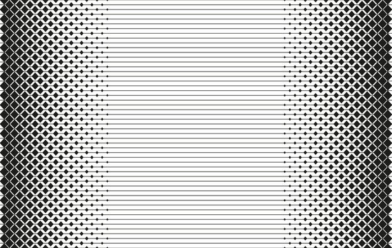 Abstract geometric triangle design halftone vector pattern