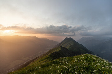Blick vom Wildengundkopf bei Oberstdorf