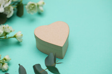 heart gift box. Celebration. Valentine day. Gifts. 