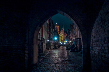 Ulica Mariacka Gdańsk