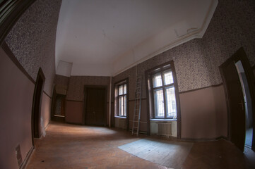 Abandoned Palace in Budapest Hungary