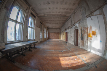 Abandoned Palace in Budapest Hungary
