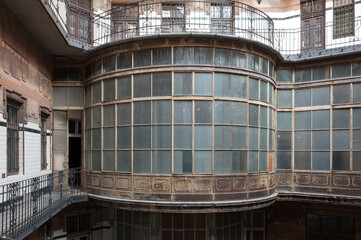 Obraz premium Abandoned Palace in Budapest Hungary