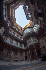 Abandoned Palace in Budapest Hungary