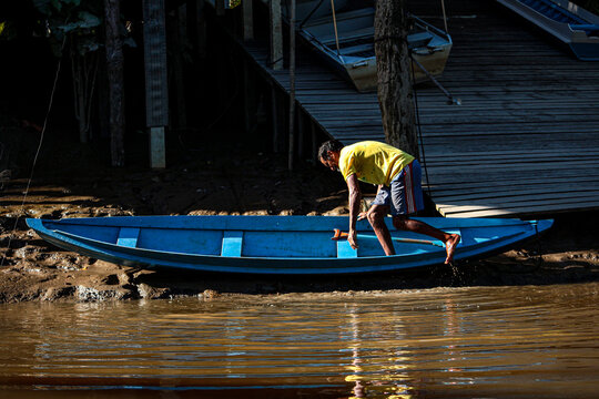 APA CURIA&Uacute;, MACAP&Aacute;, AMAP&Aacute; - COMUNIDADE DO PIRATIVA, RIO AMAZONAS, RIBEIRINHOS