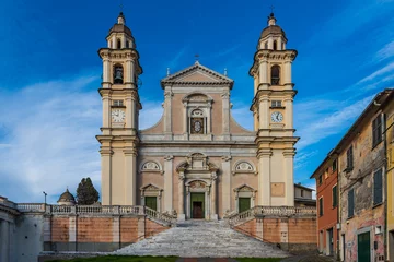 Fototapeten Main Church in Lavagna © Fabio Lotti