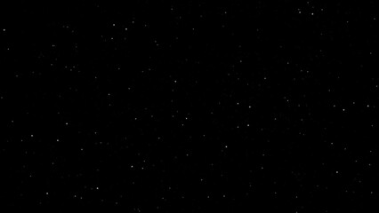 blinking stars on the dark night sky, clear night sky, many stars and constellations