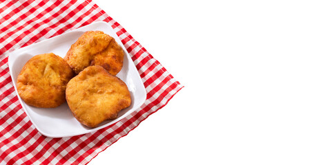 Delicious venezuelan pastelitos - Traditional andean food