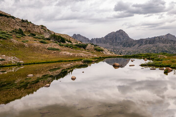 Unnamed lake in the Hunter-Fryingpan Wilderness