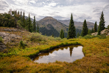 Landscape in the Hunter-Fryingpan Wilderness