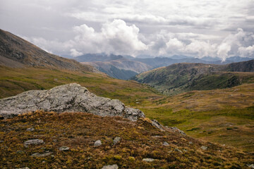 Stormy landscape in the Hunter-Fryingpan Wilderness