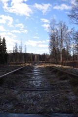 railway in the countryside