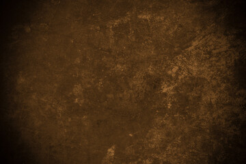 Old wall texture cement dark black brown  background abstract grey color design are light with white gradient background.