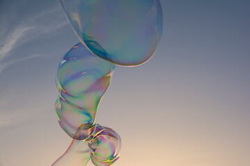 bubble on the sky