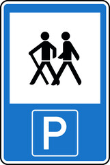 Wanderparkplatz / hiking parking lot