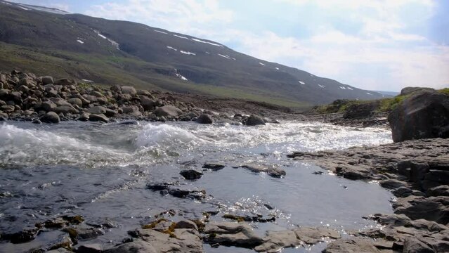 River view at Putorana plateau