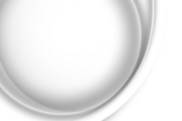 Abstract white and gray color, modern design background with geometric shape. Vector illustration.